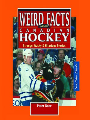 cover image of Weird Facts about Canadian Hockey